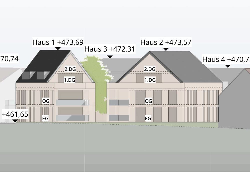 Grund Immobilien Bau · Referenzprojekt Dorfstraße Aichwald